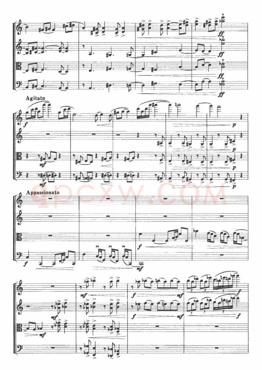 第一弦乐四重奏（杨玲玲作曲版）