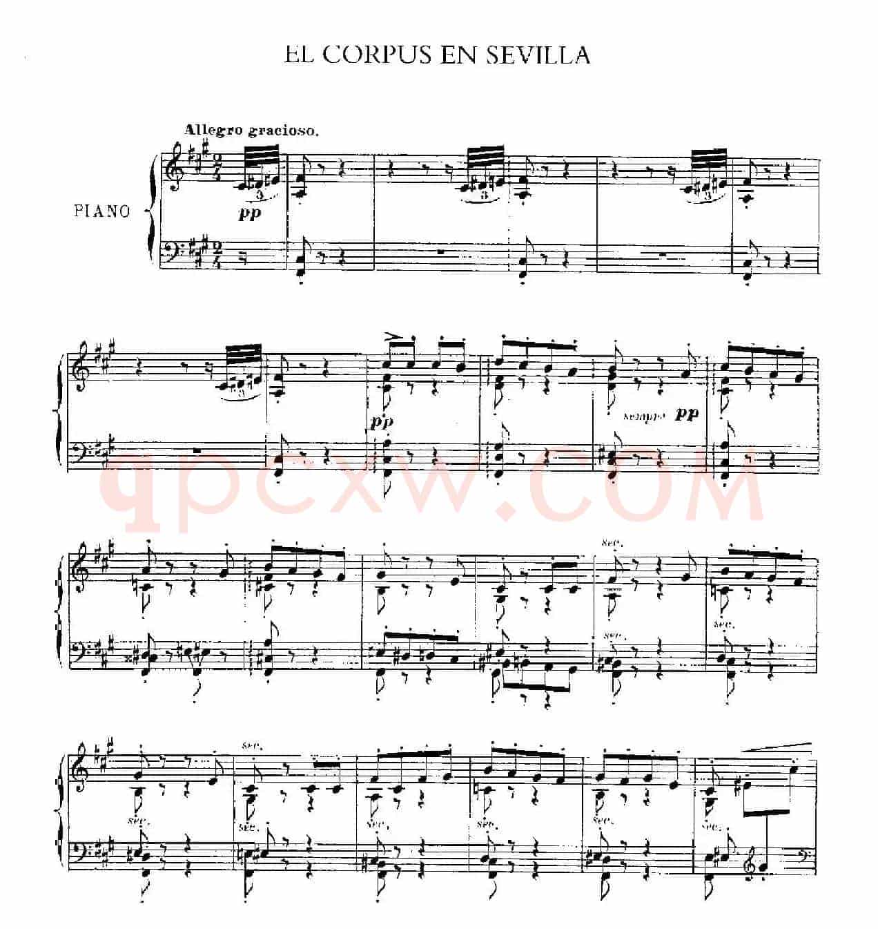 伊贝利亚组曲：EL CORPUS EN SEVILLA