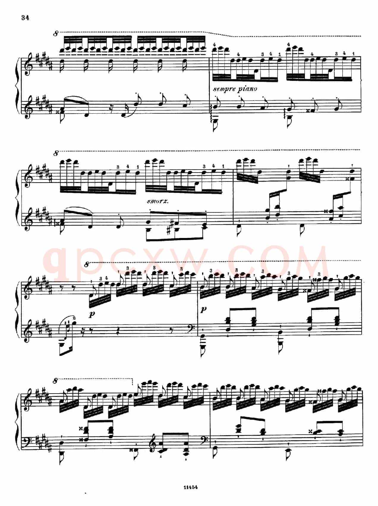 Paganini Etudes No.3 in G# (6首帕格尼尼大练习曲之Ⅲ)