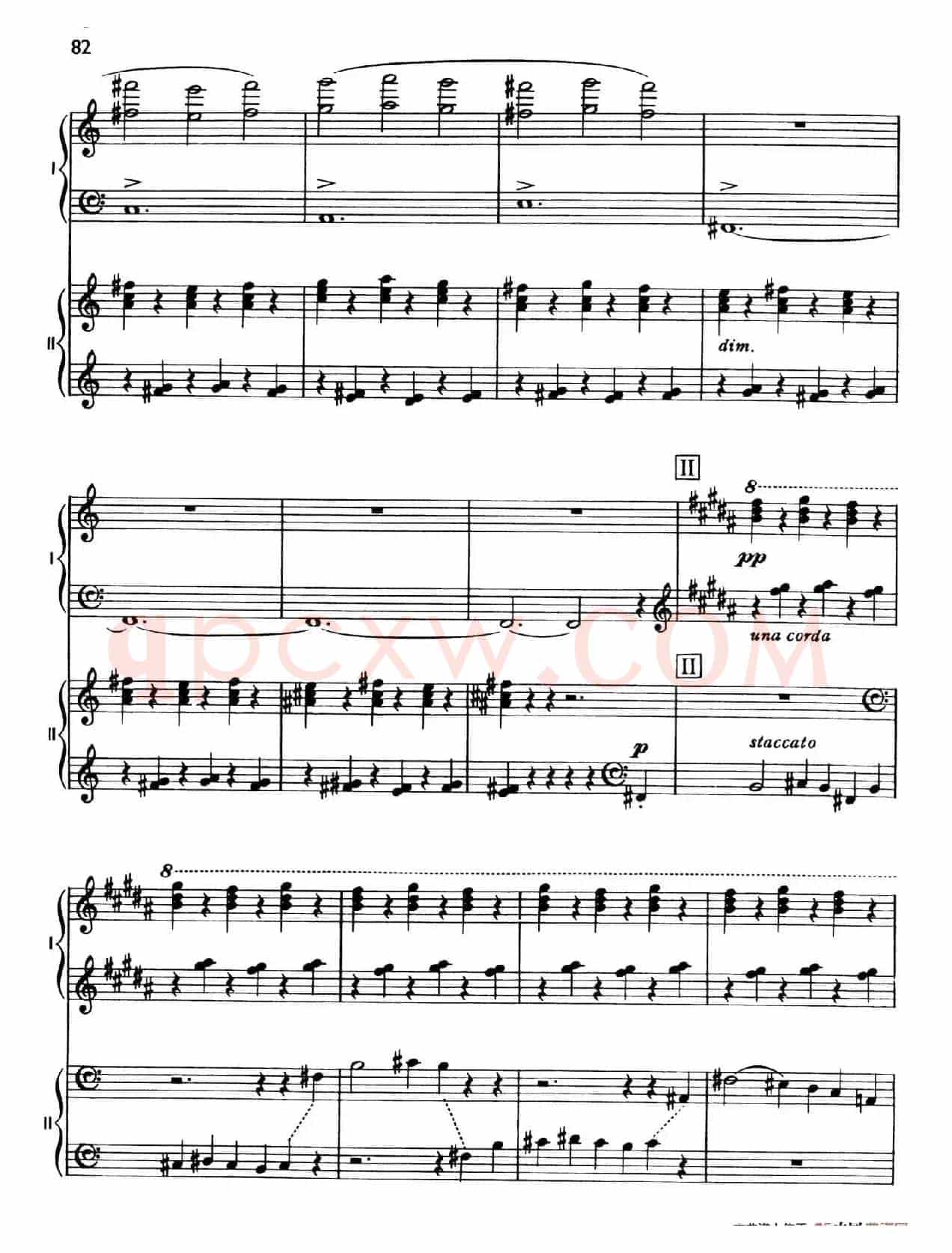 The Planets Op.32（双钢琴）（行星·第六乐章 天王星—魔术师）