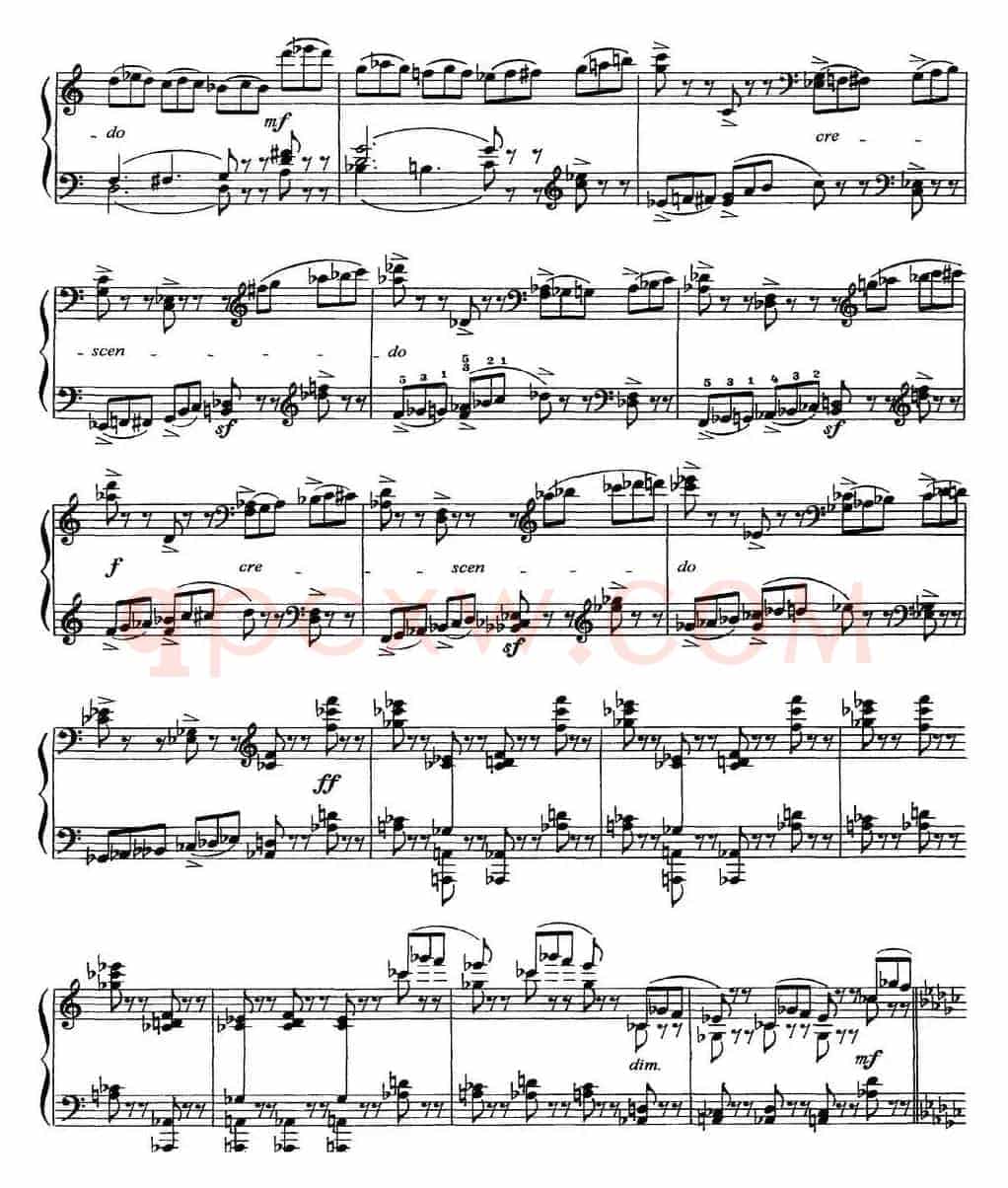 柴可夫斯基18首钢琴小品Op.72(10.Scherzo-fantaisie)