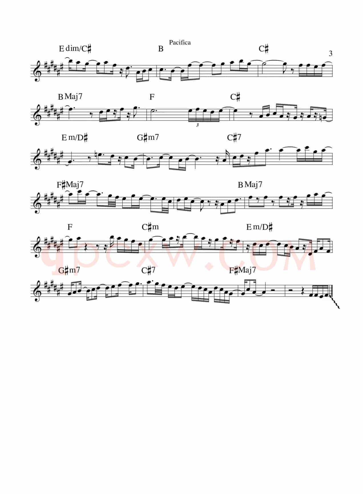 Pacifica（中音萨克斯）