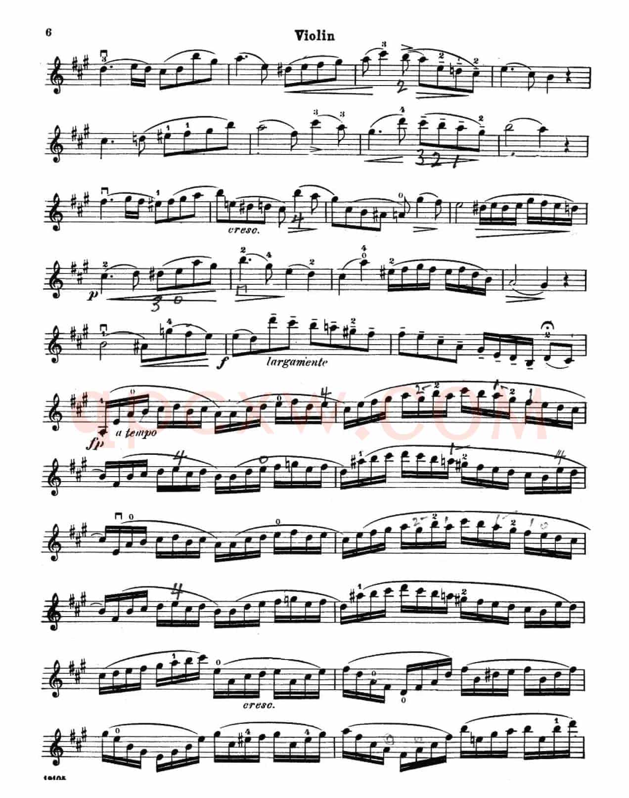 Concerto No.1 in a minor（A小调第一小提琴协奏曲）