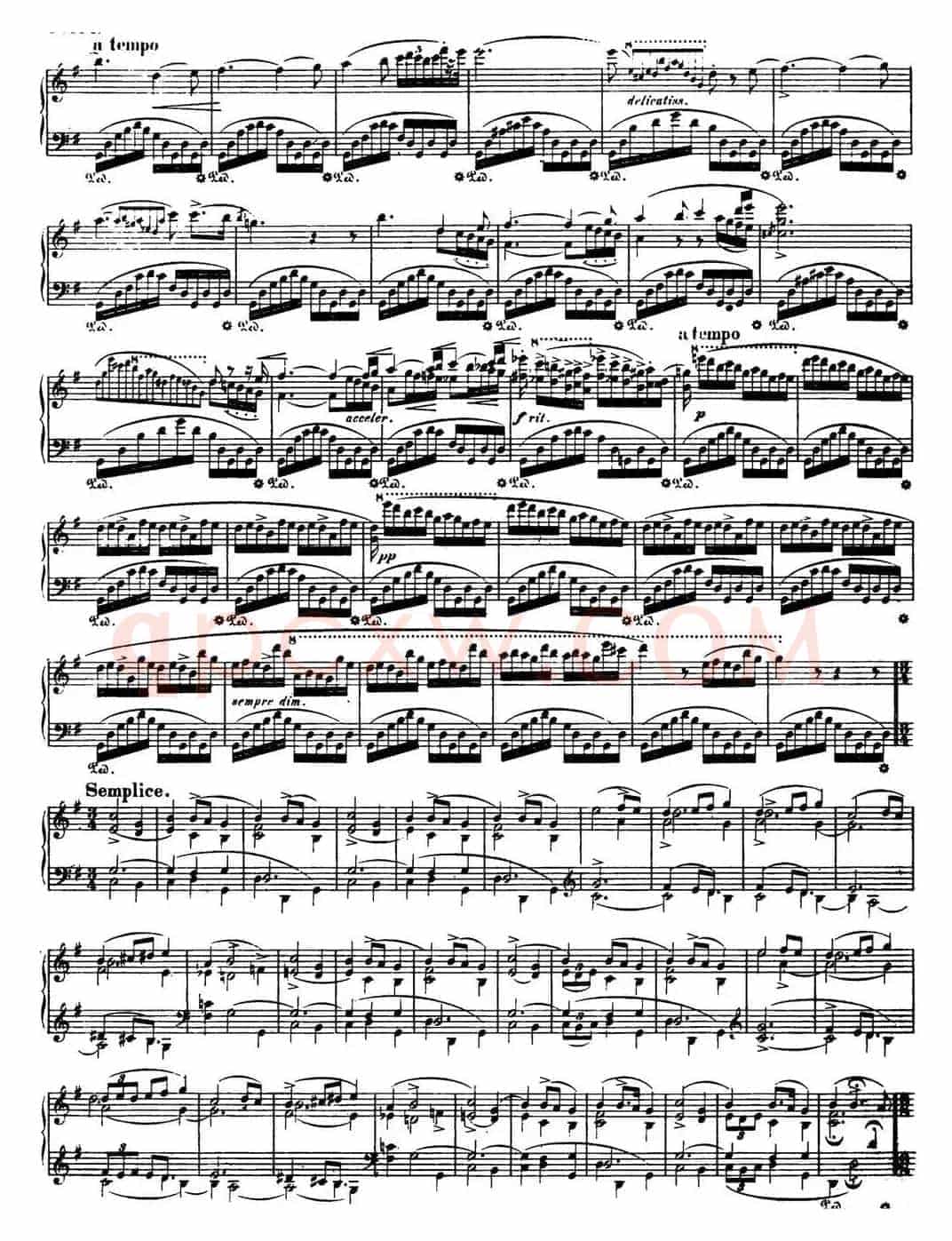 肖邦 华丽的大波兰舞曲 Op.22 降E大调