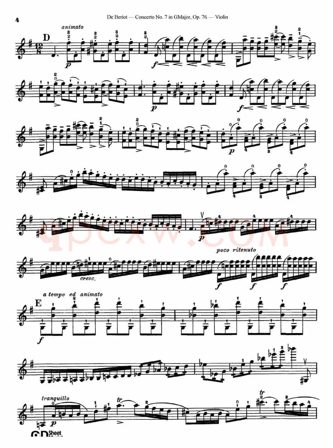 G大调第七协奏曲（Concerto No.7 in G Major）Op.76
