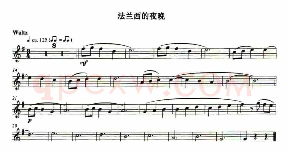 法兰西的夜晚