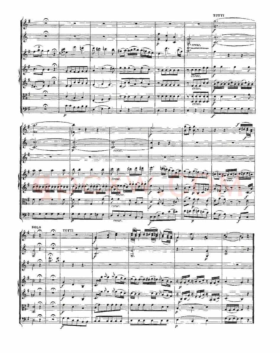 Concerto in D for Flute, K.314(D大调长笛协奏曲)