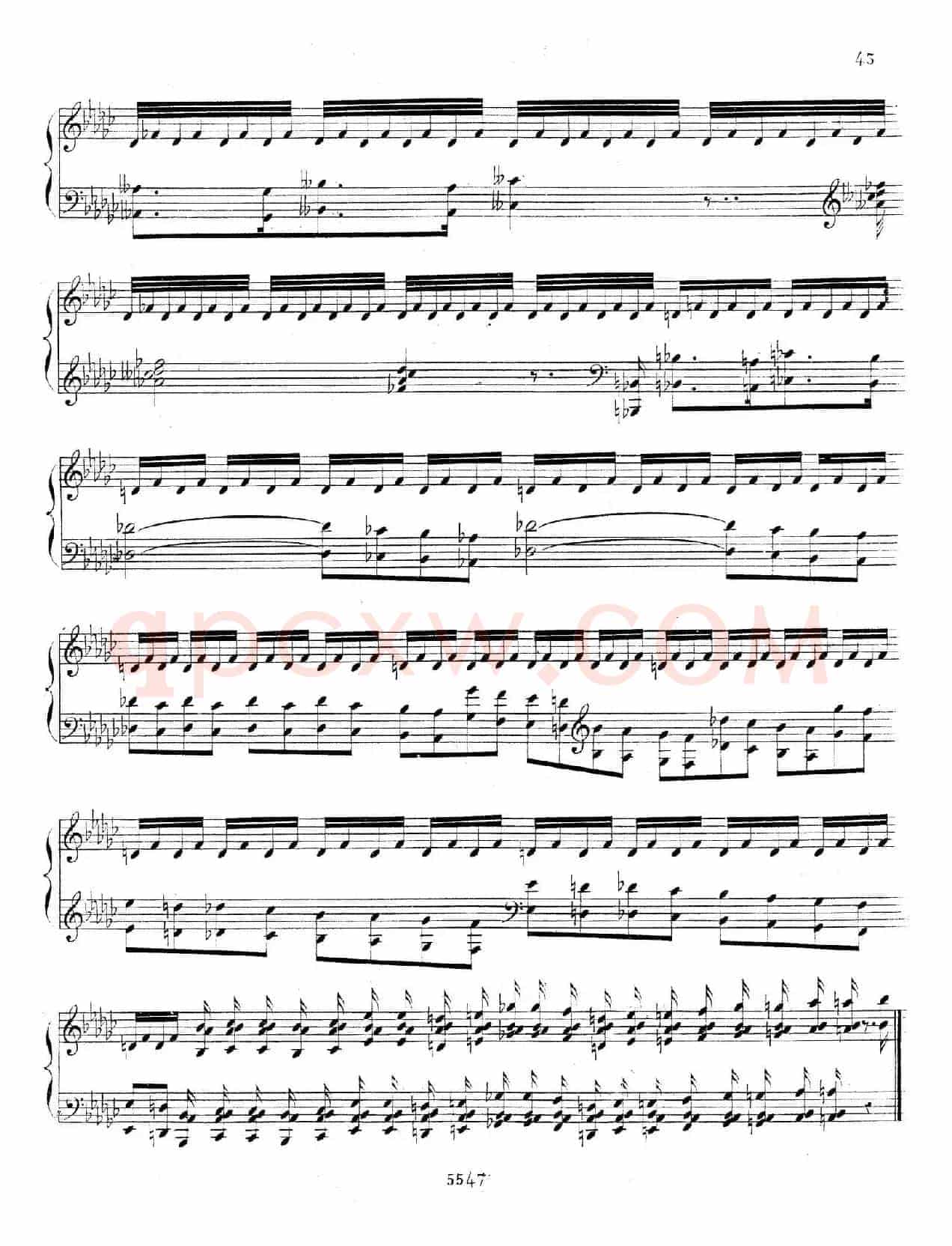 Trois Morceaux Dans Le Genre Pathétique Op.15(3首伤感小品·Ⅲ)