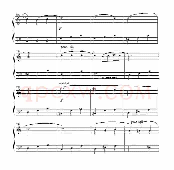 肖邦钢琴小曲：夜曲第二首