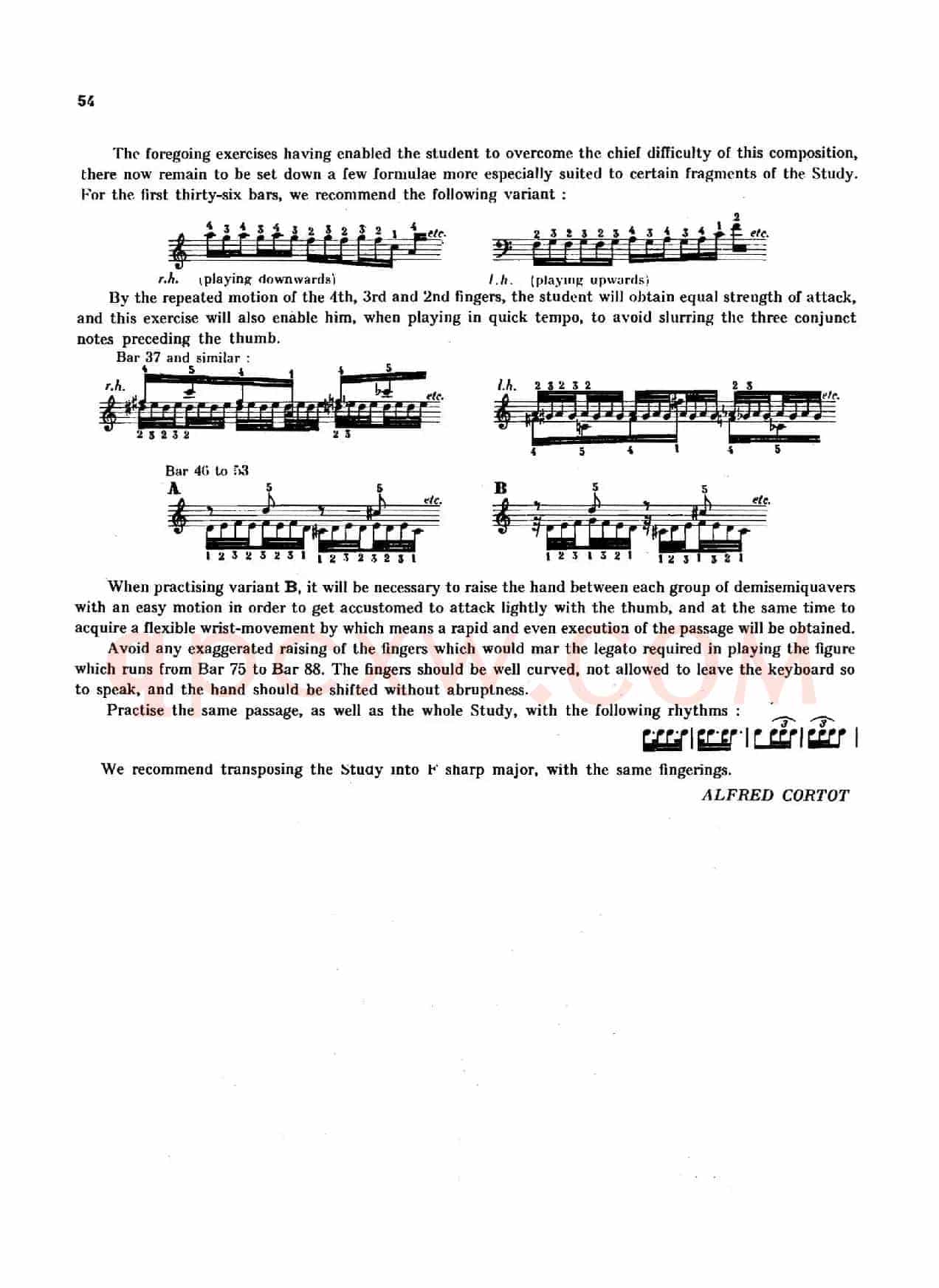 12 Etudes Op.10 柯尔托教学版(12首练习曲·8)