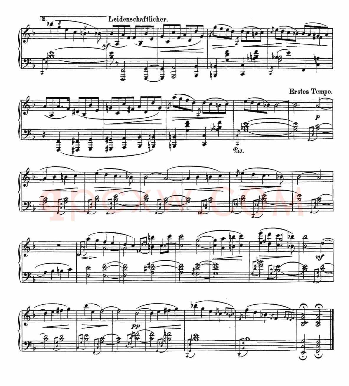 Albumblätter Op.124（纪念册页）（No.8）