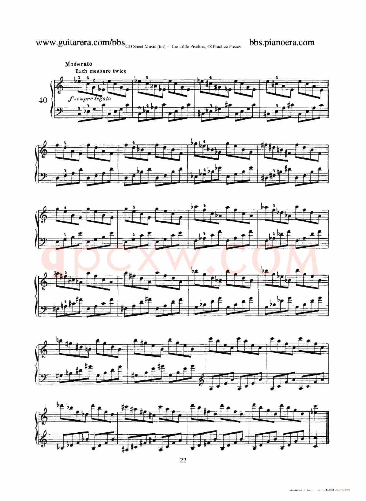 48 Practice Pieces(四十八首钢琴练习曲)