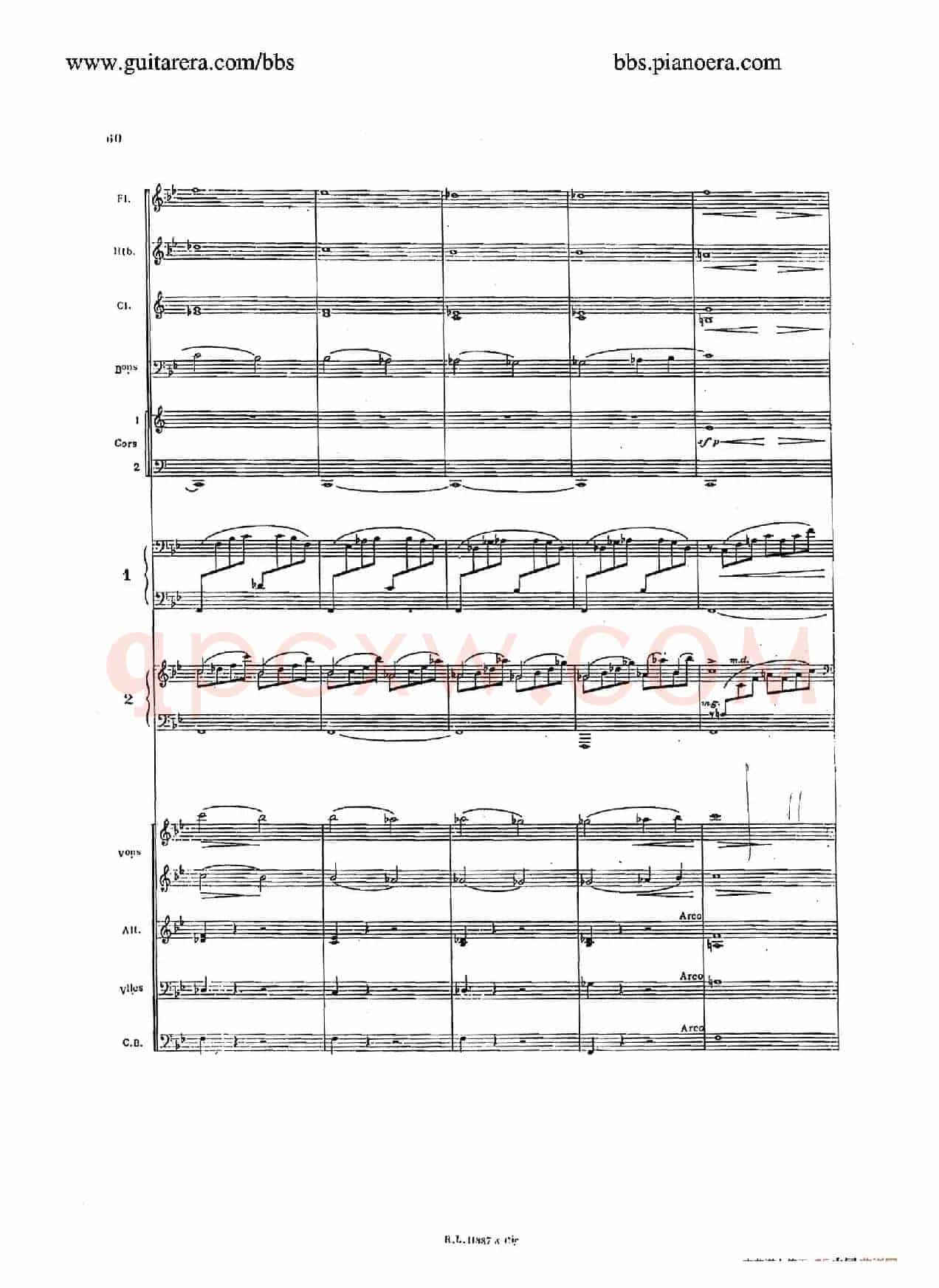 Concerto for 2 Pianos in d Minor(d小调双钢琴协奏曲·总谱)