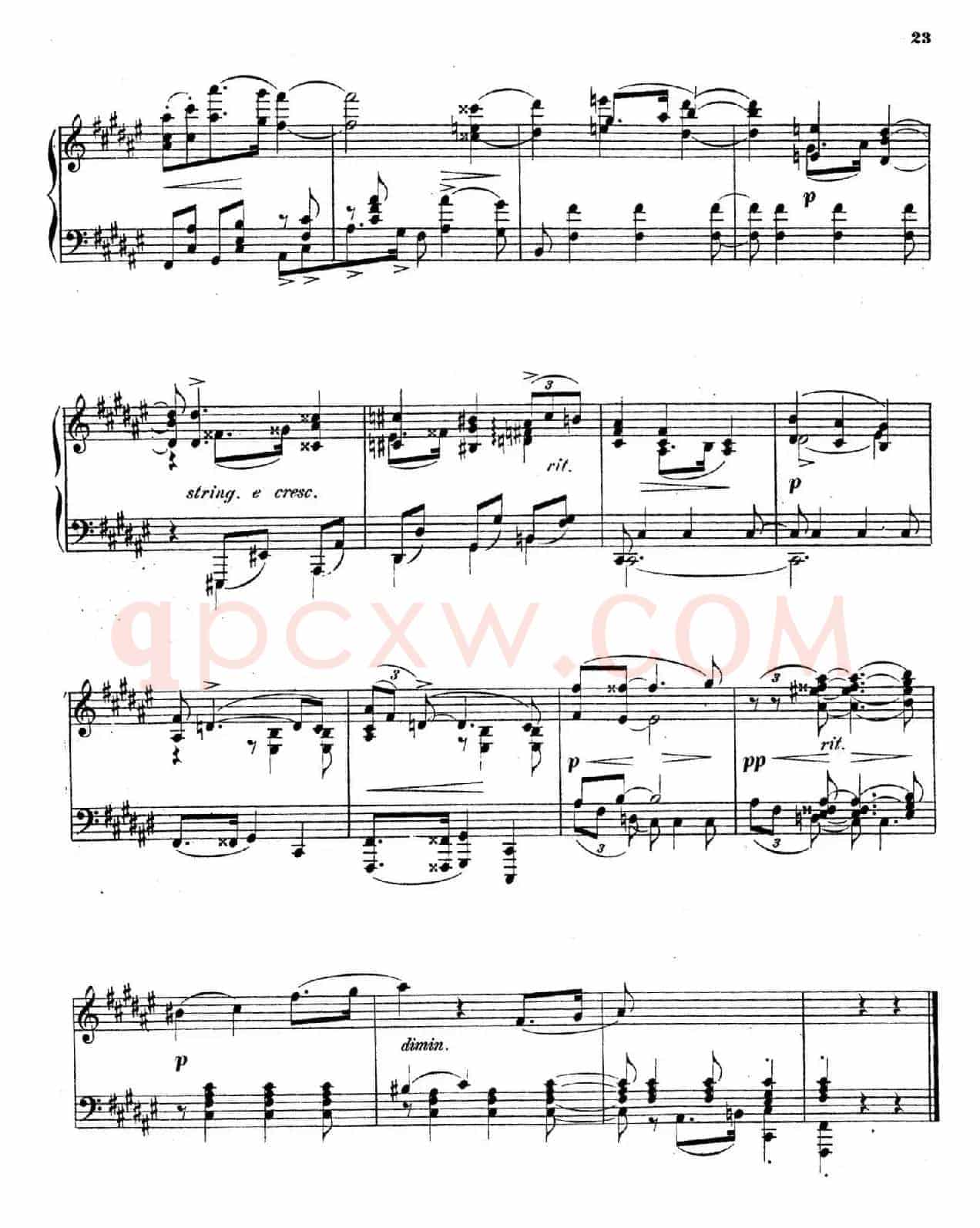 Legenden Op.18（9首传奇·Ⅵ）