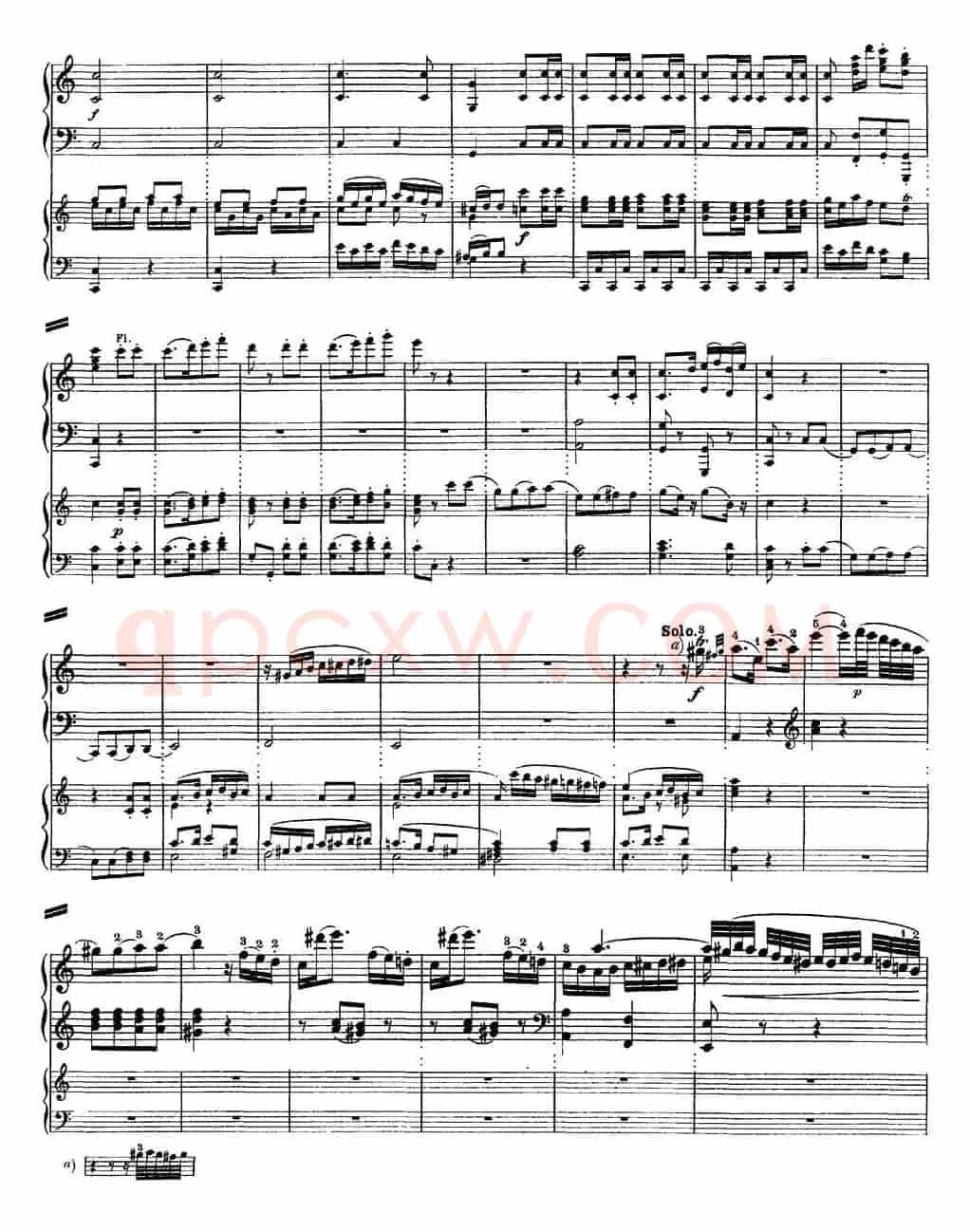 二十八部钢琴协奏曲 No.25（P31-45）
