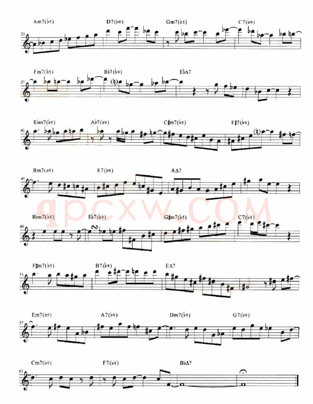 MINOR II-V'S