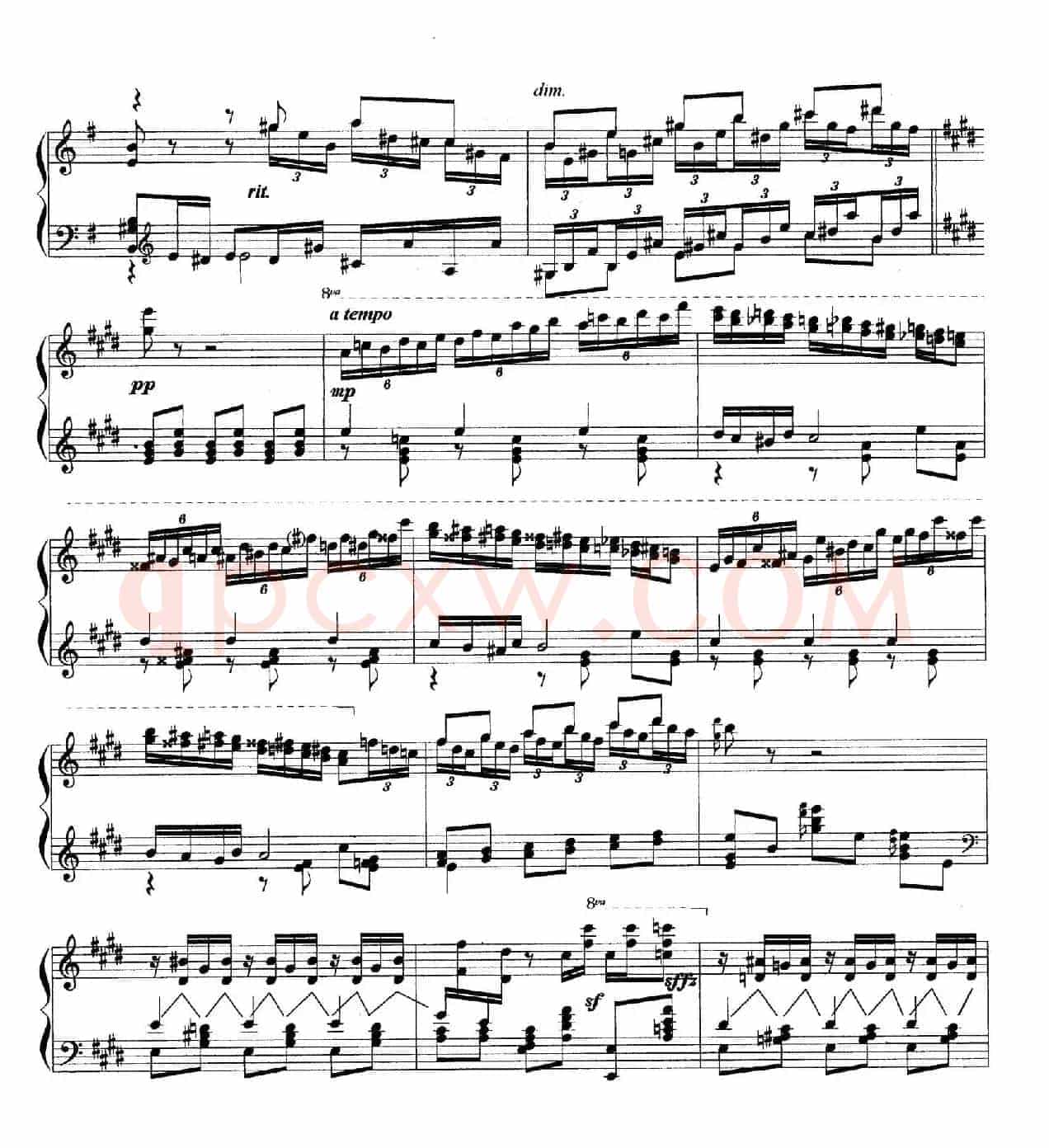 Carmen Variations 12 Pieces(12首卡门主题变奏曲·7—8)