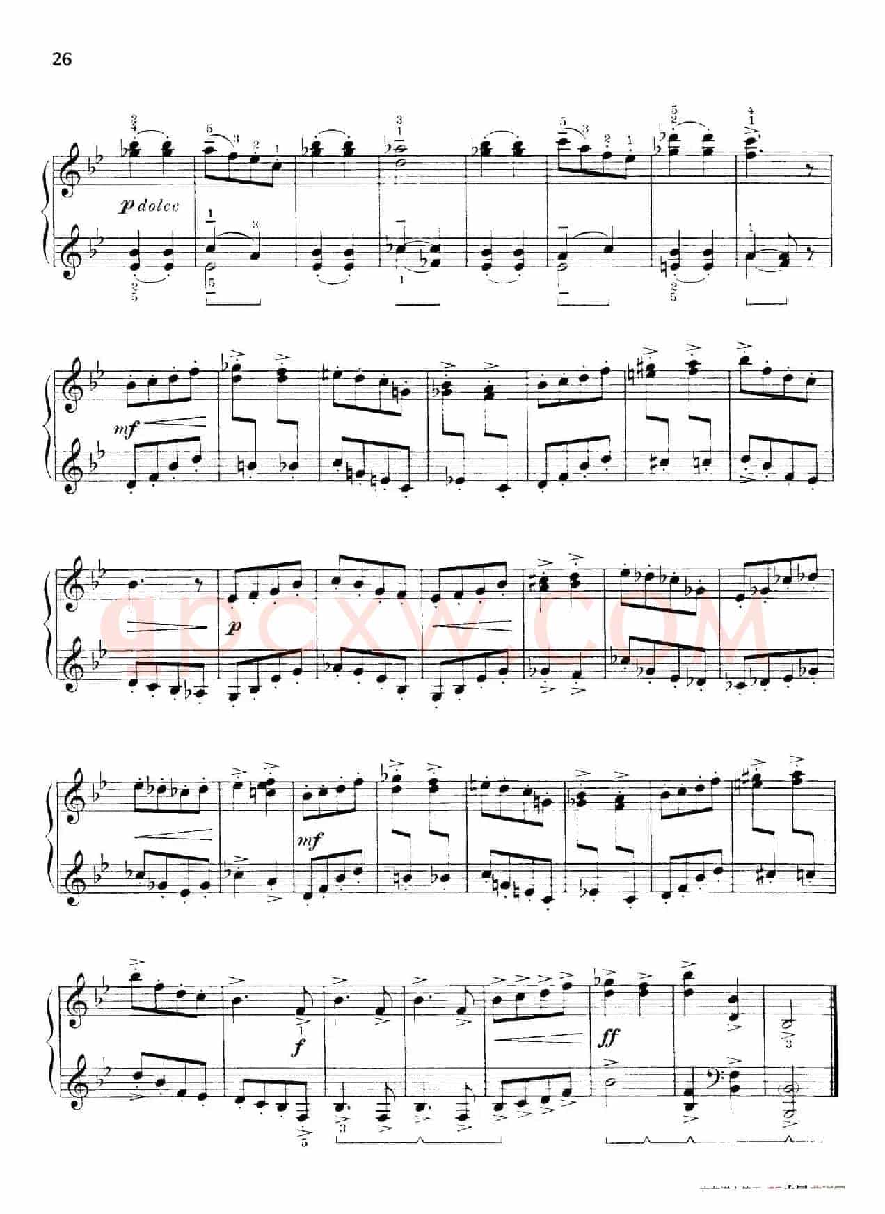 Thirty Pieces For Children Op.27(30首儿童钢琴曲 11—15)