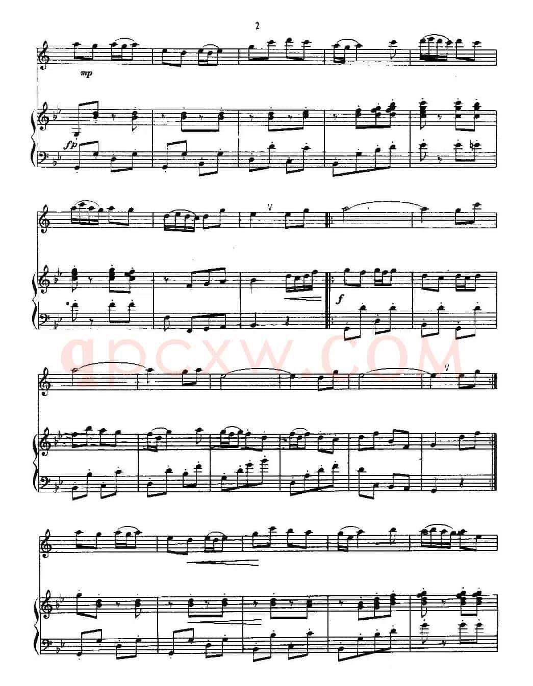 新迎春舞曲（单簧管+钢琴伴奏）
