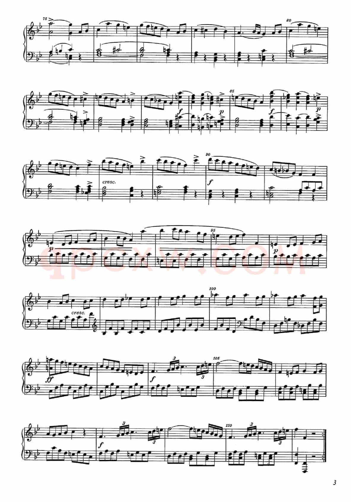 降B大调钢琴奏鸣曲 (Piano Sonata in B-flat Major Op.1)