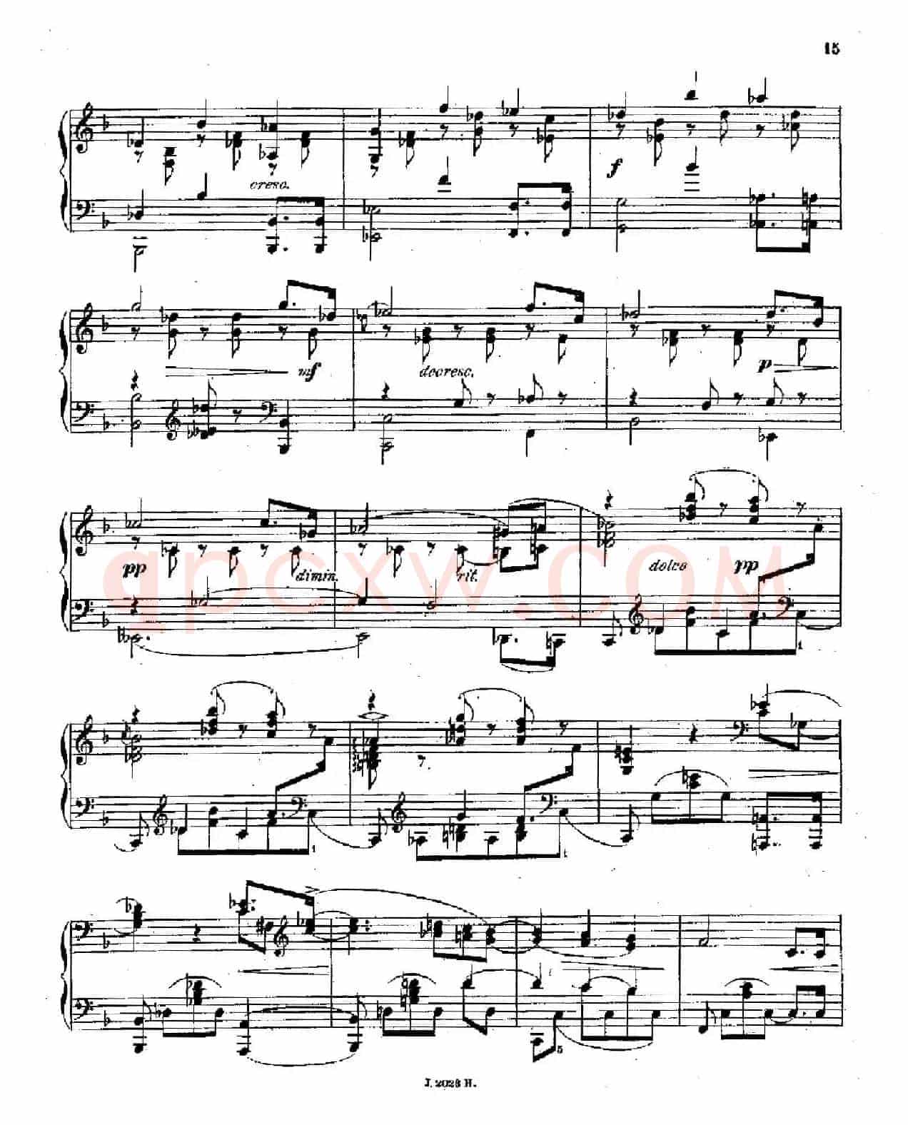 Vier Elegien Op.37（4首悲歌·4）