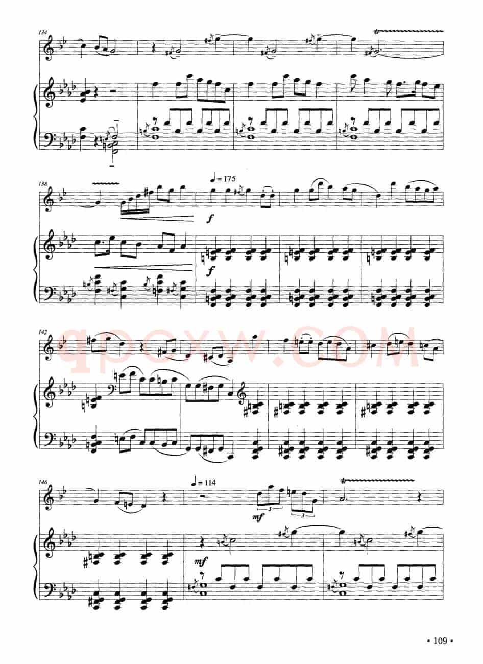 山西随想曲（单簧管+钢琴）