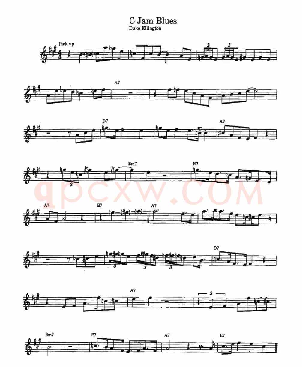C Jam Blues