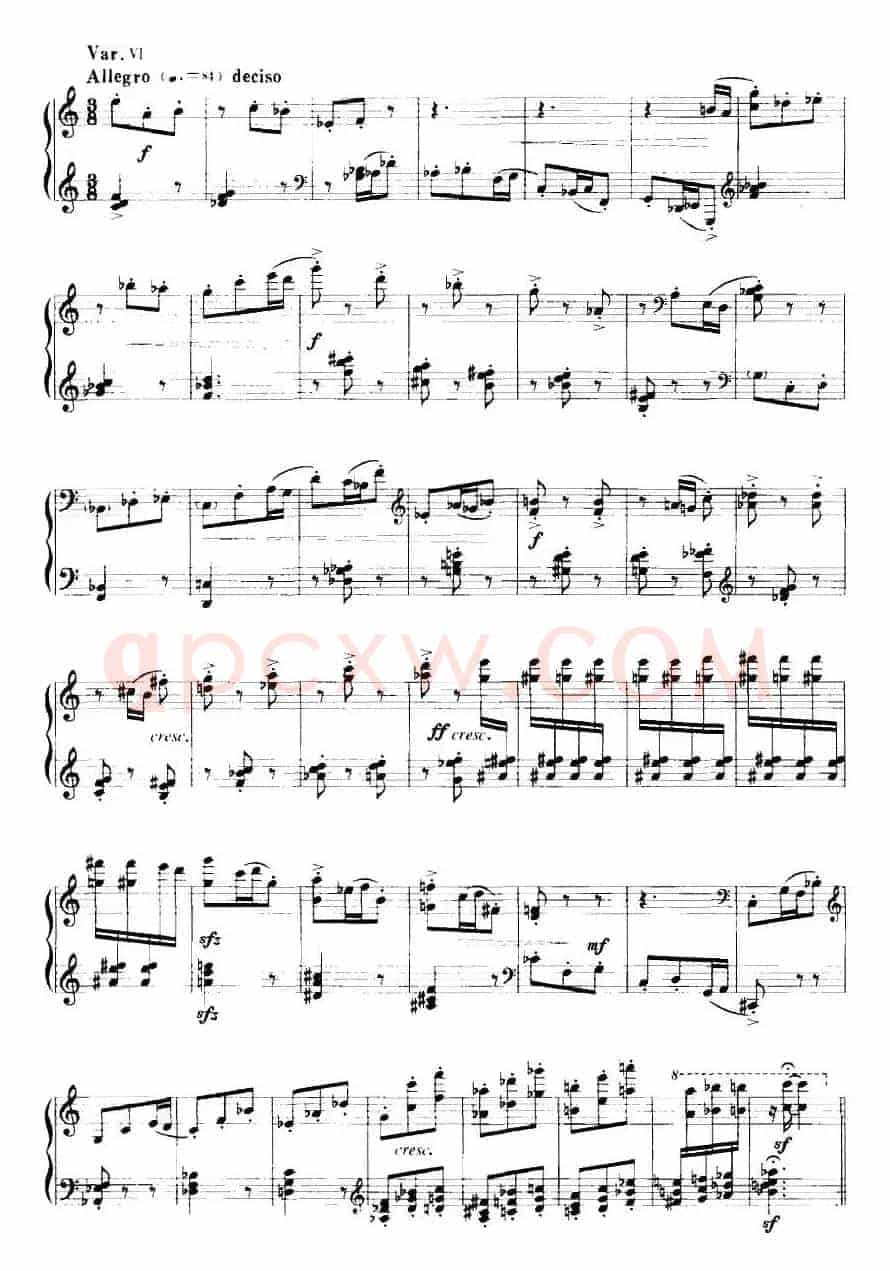钢琴变奏曲（谢薇婧作曲版）