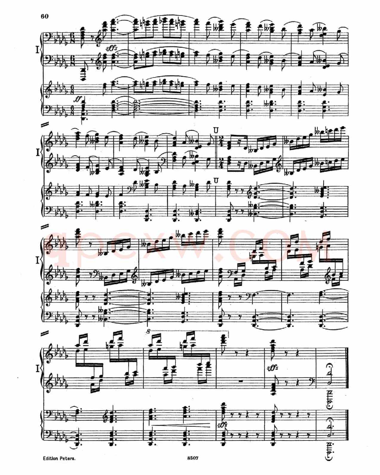 Piano Concerto in E Major Op.59(E大调钢琴协奏曲·双钢琴·第三乐章)