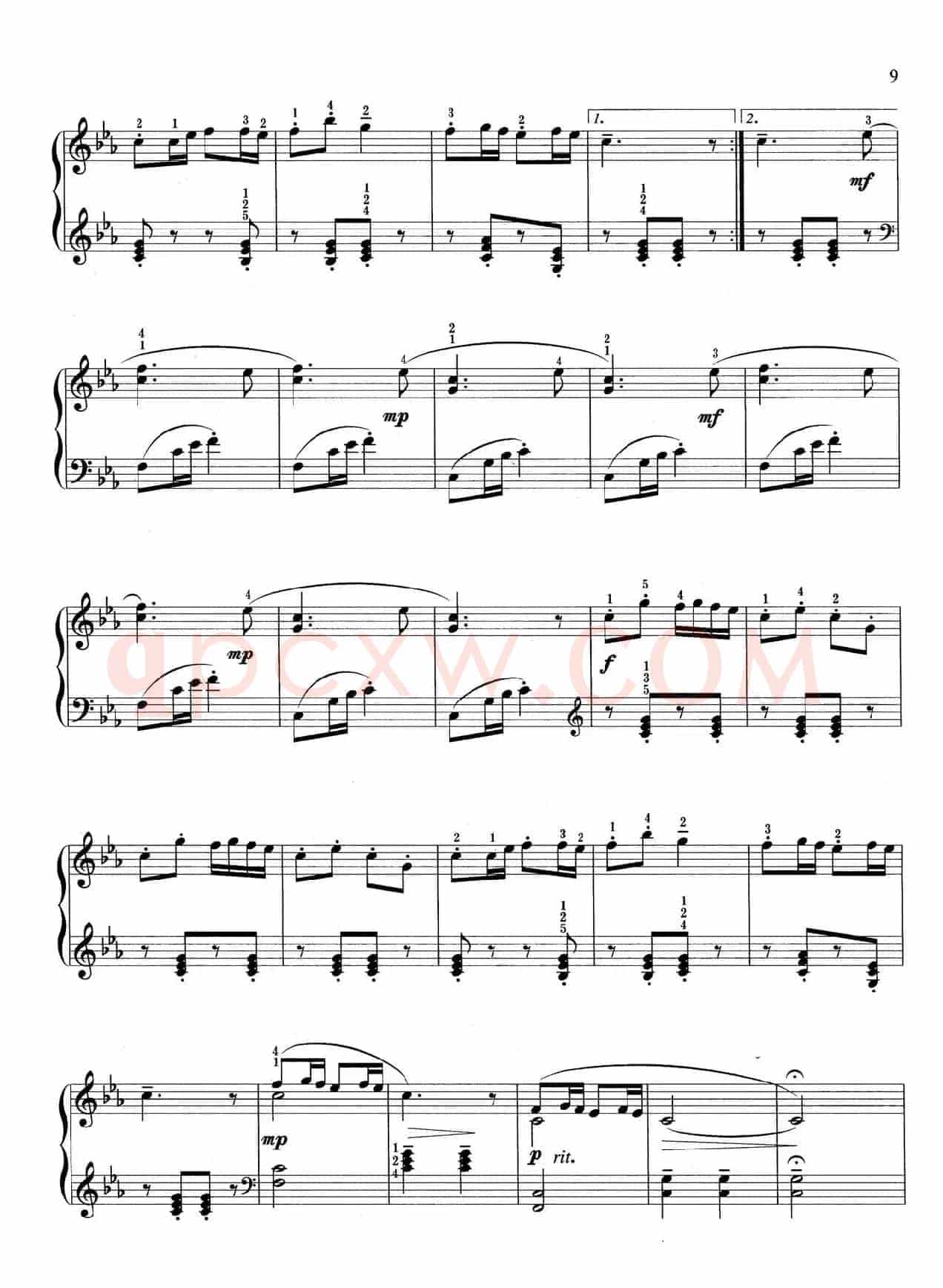 瑶族舞曲（选自人民音乐出版社《钢琴舞曲系列-民族风格选》）
