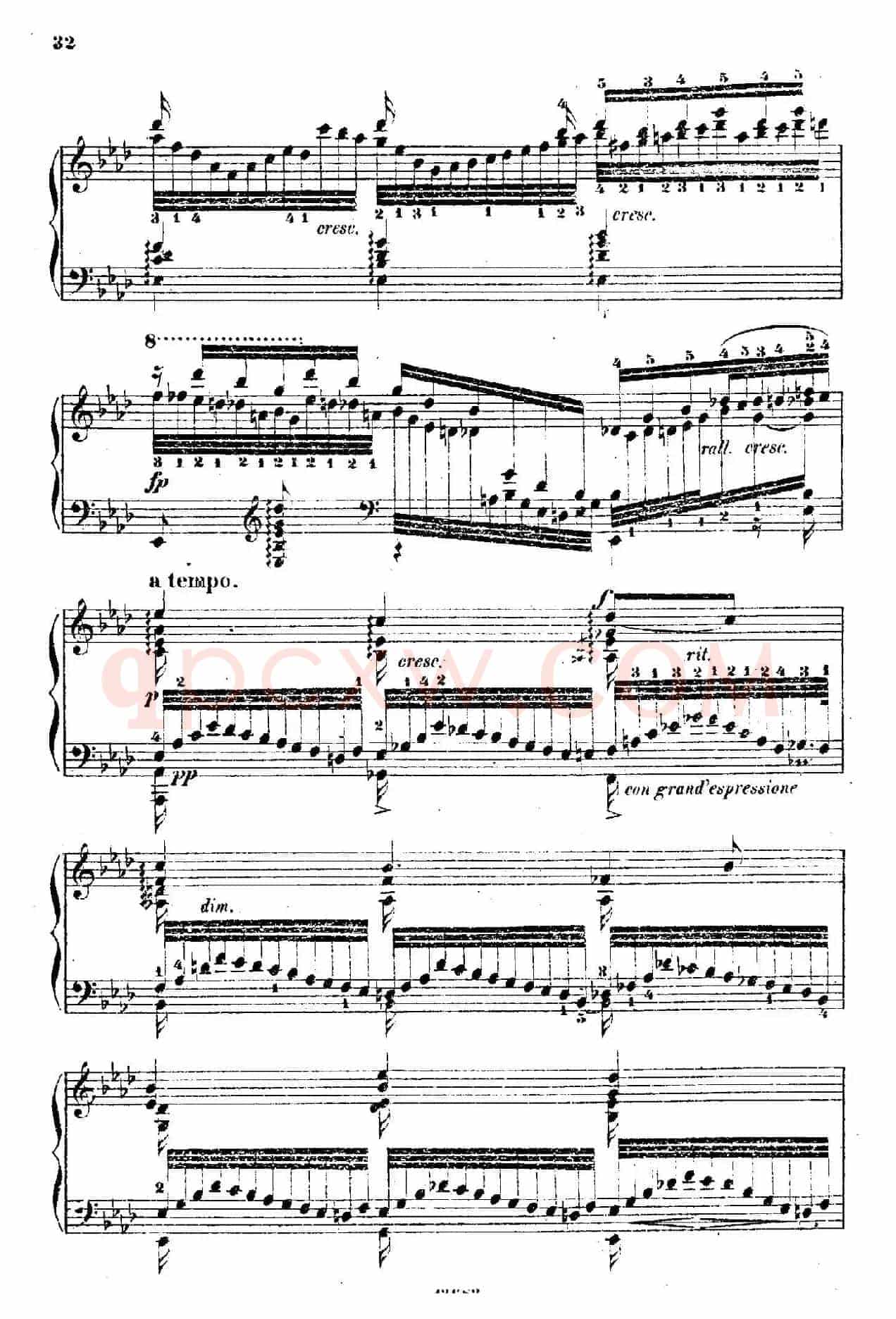 Douze Etudes de Salon Op.5(12首沙龙练习曲·6)
