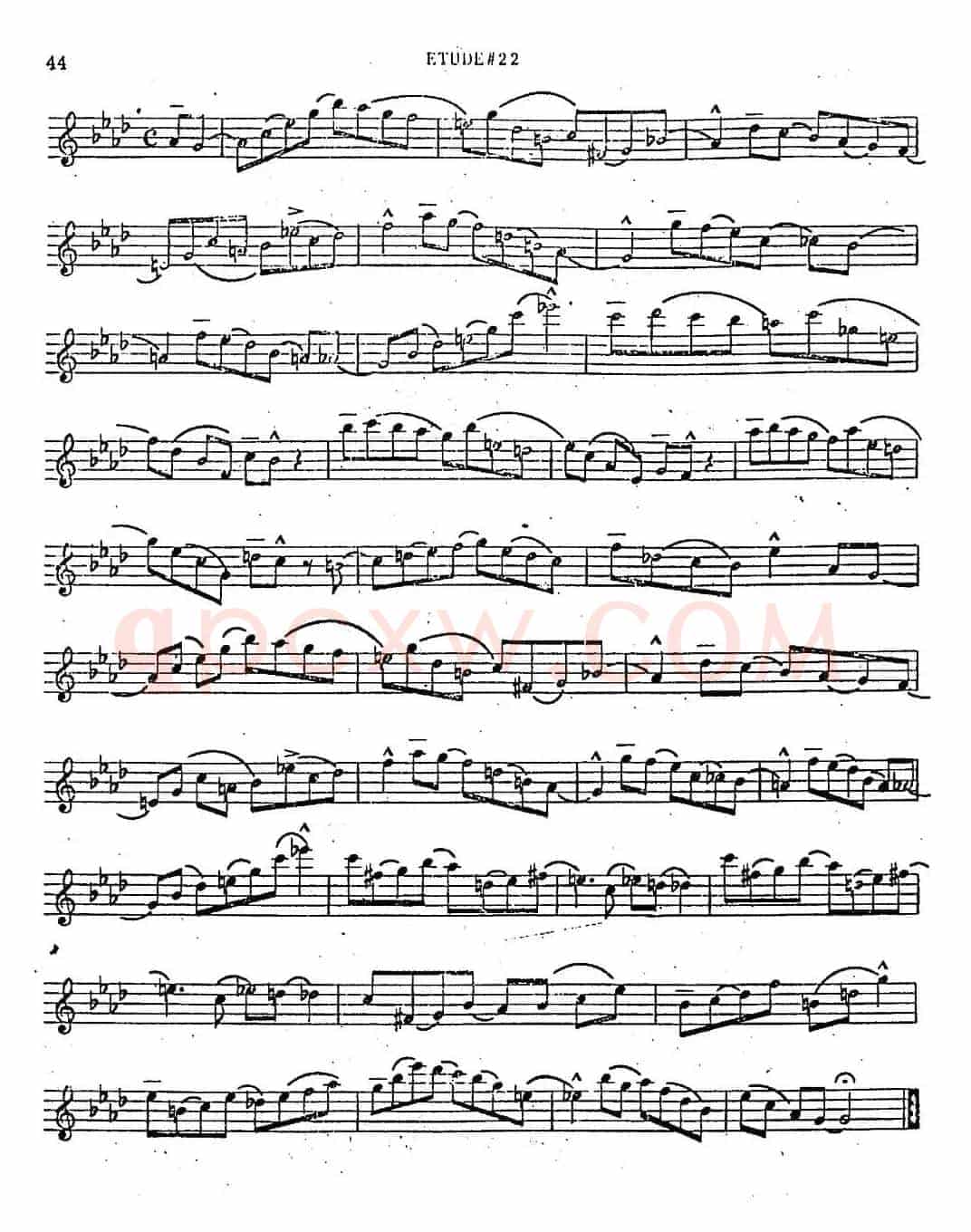 Intermediate Jazz Conception by Lennie Niehaus（25 Jazz Etudes）