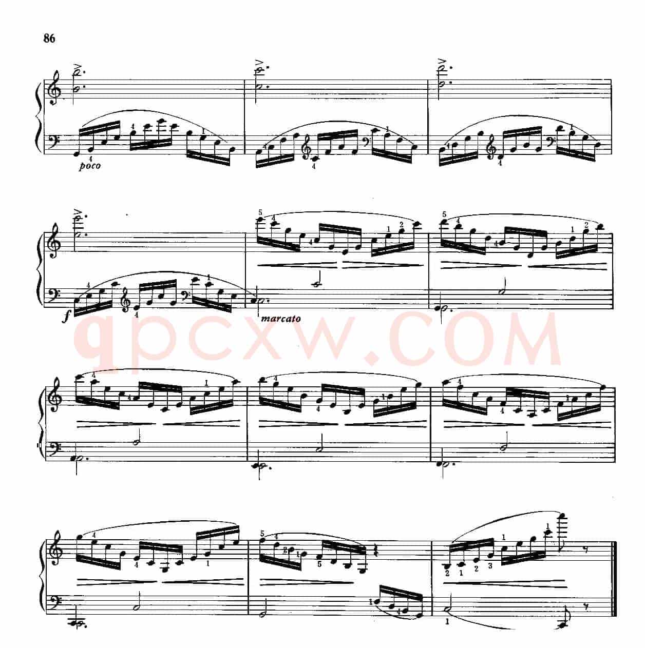 练习曲Op.120 No.8