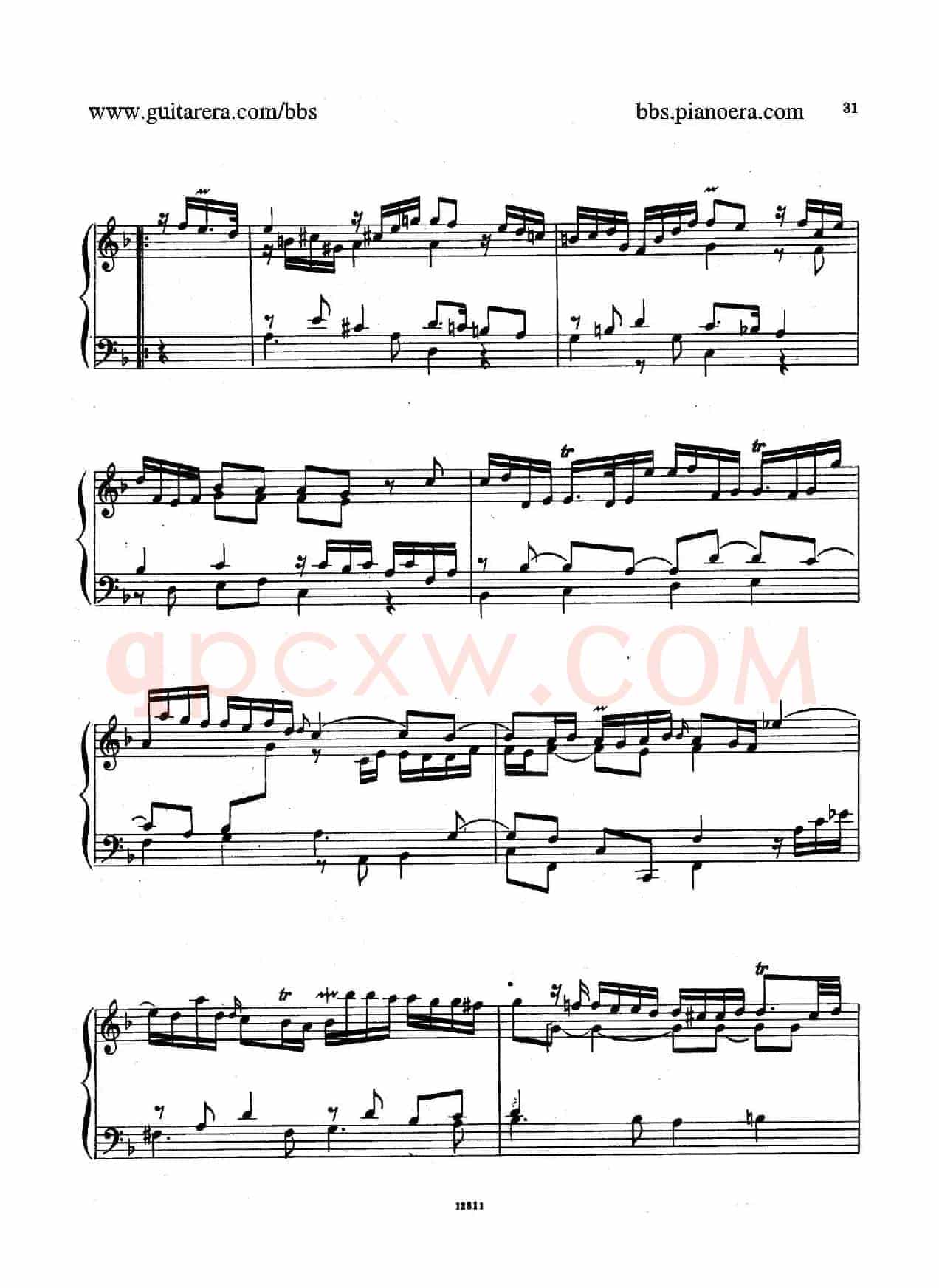 Suite No.3 in d Minor HWV 428(d小调第三组曲)