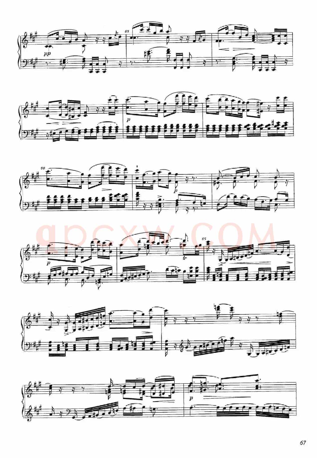 A大调钢琴大奏鸣曲（Grobe Sonate in A Major WWV 26）