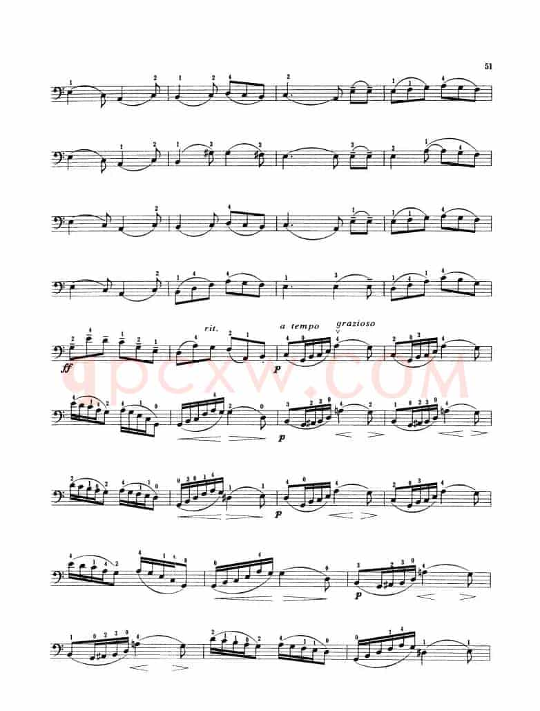 第二协奏曲 Op.13（大提琴）