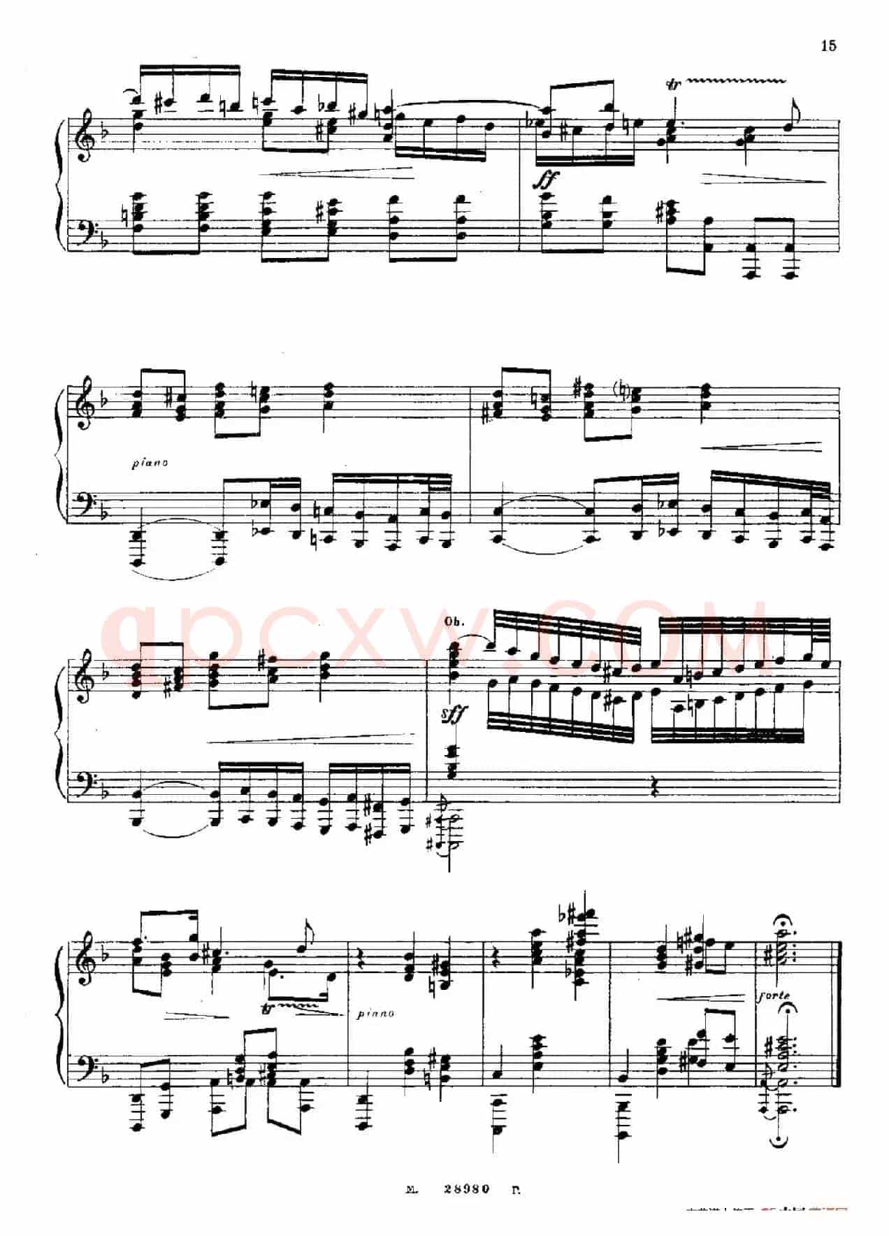 Brandenburg Concerto No.1 in F Major BWV 1046(F大调第一勃兰登堡协奏曲·第二乐章)
