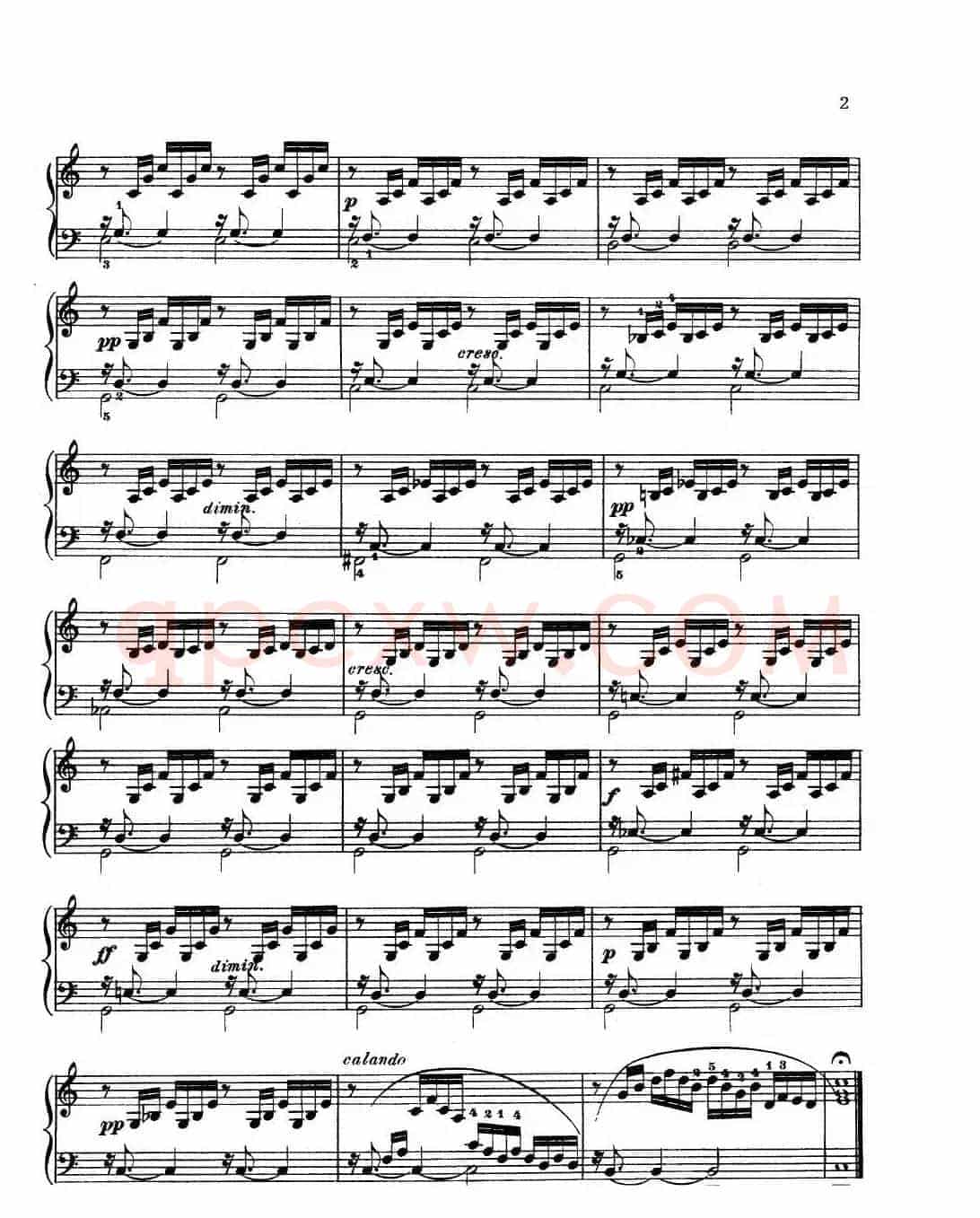 巴赫《平均律钢琴曲集》The Well Tempered Clavier(Prelude & Fugue_01)