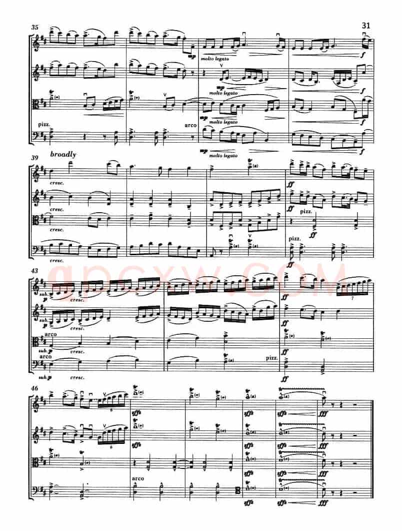 JOY TO THE WORLD（欢乐世界）（弦乐四重奏）