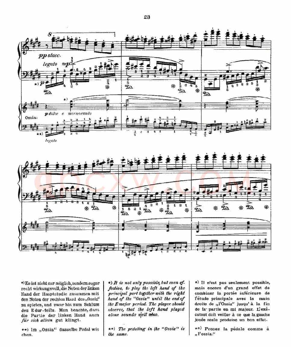 肖邦《练习曲》Fr.Chopin Op.25 No5-1