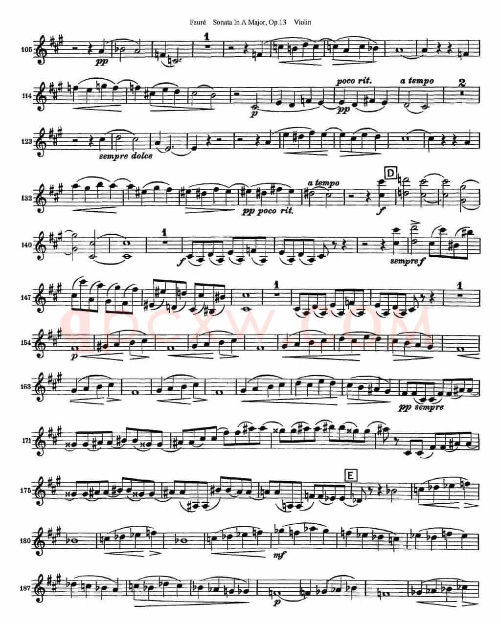 Violin Sonata No.1 Op.13