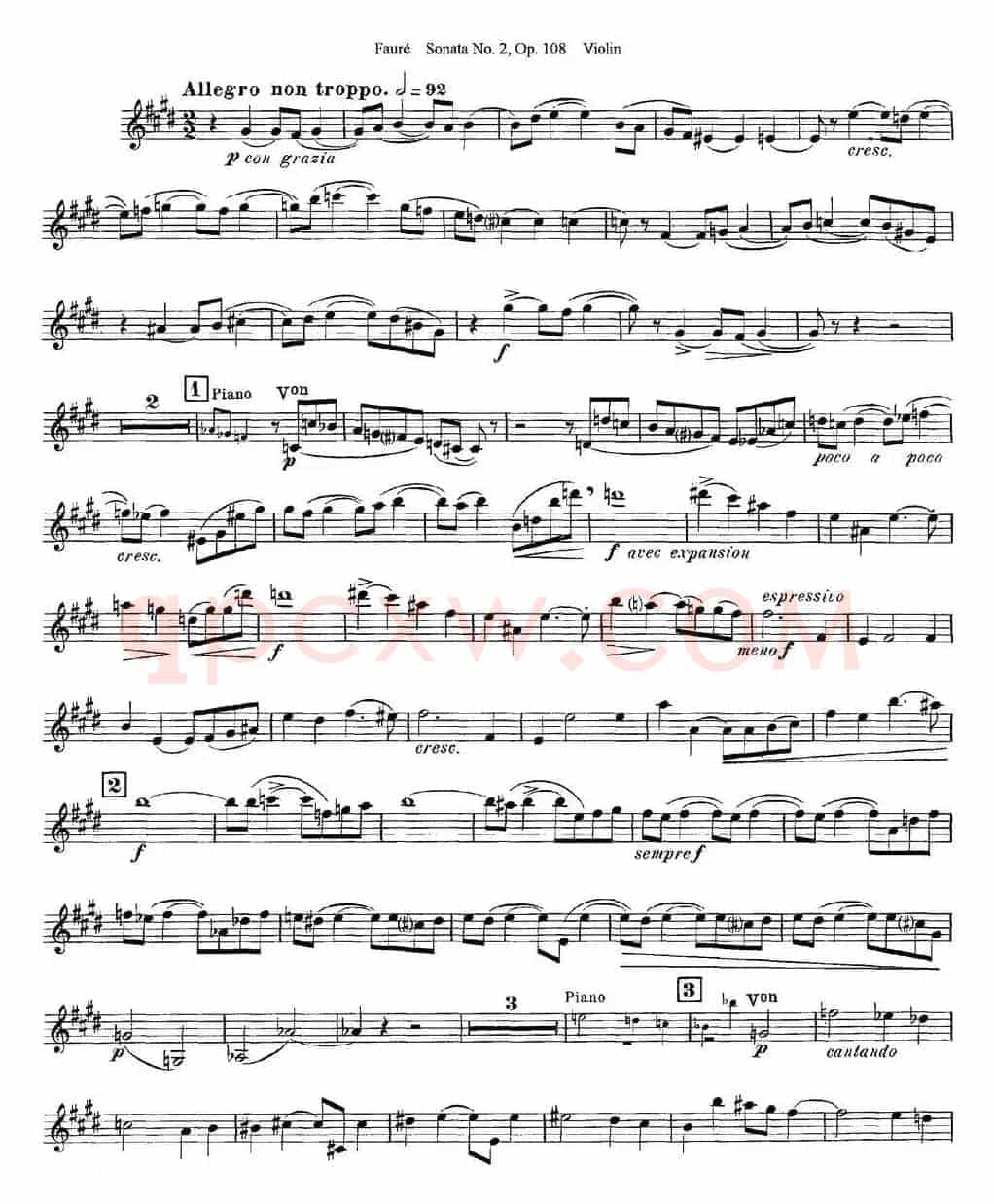 Violin Sonata No.2 Op.108