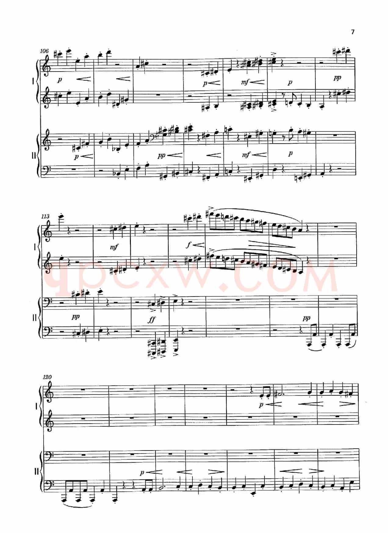 Vier Bagatellen Op.70(4首小品·Ⅰ·四手联弹)