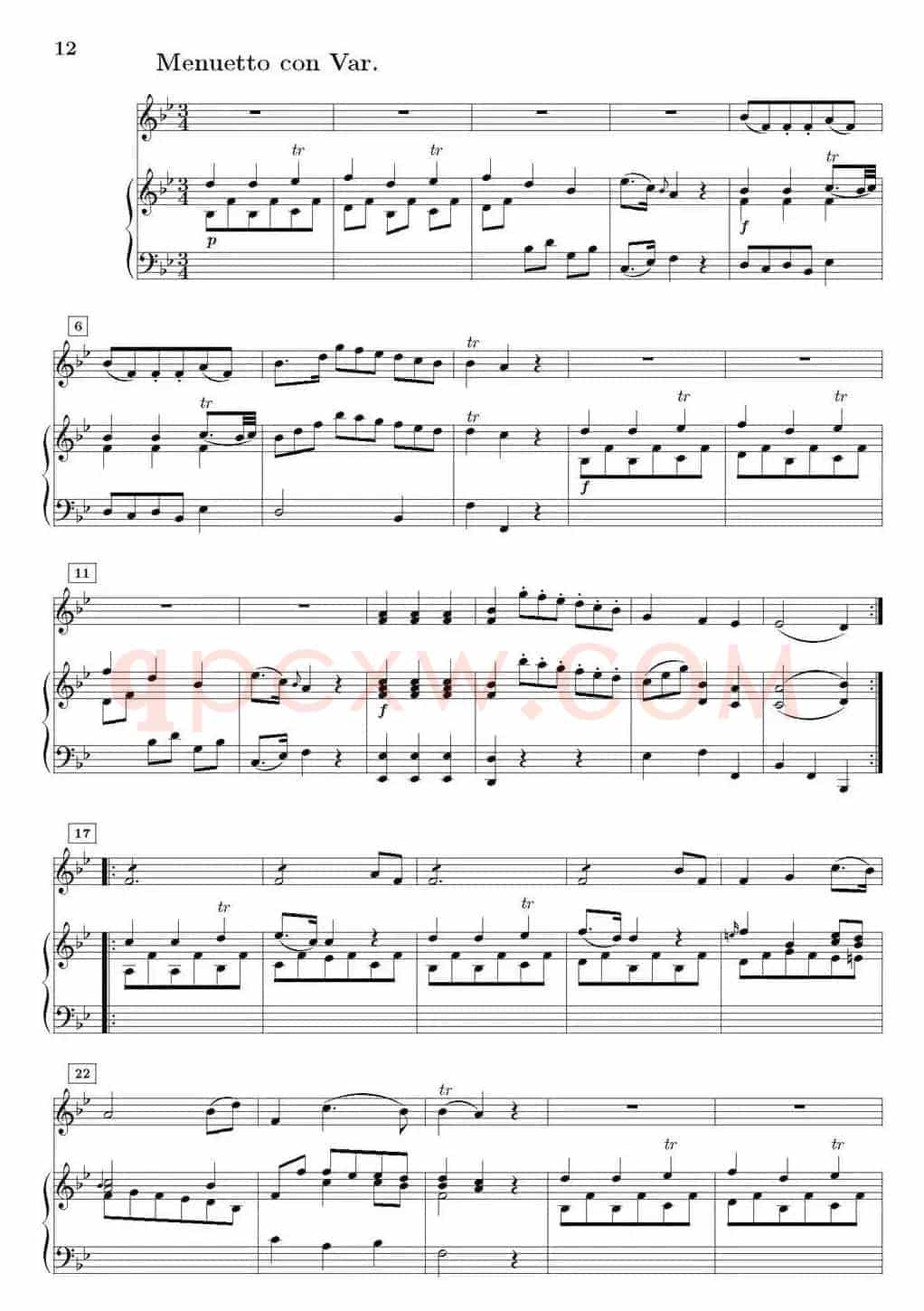 Sonata I（小提琴+钢琴伴奏）