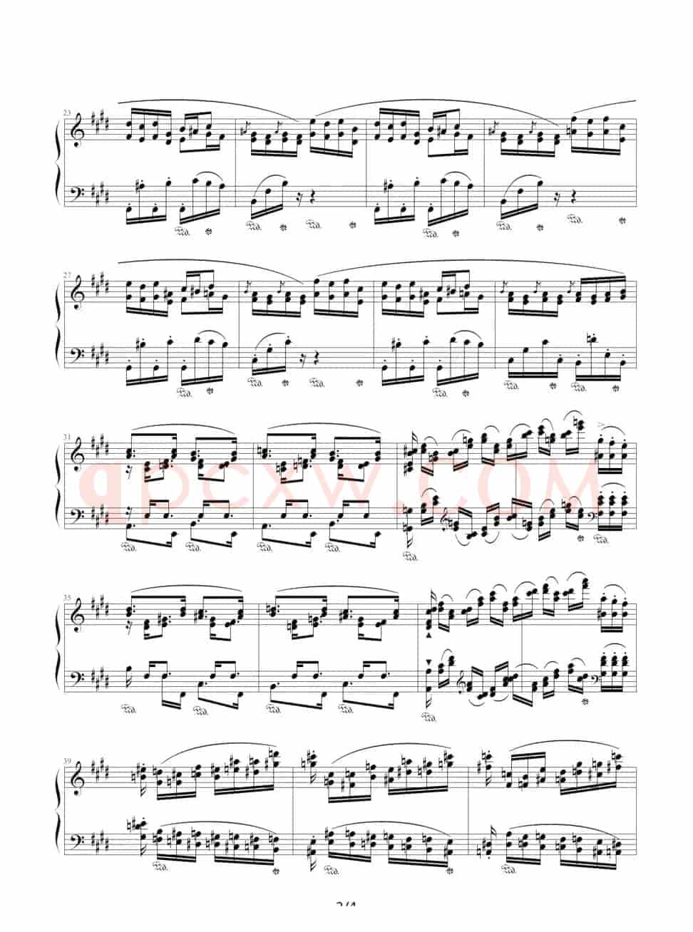 离别（练习曲OP10No3）