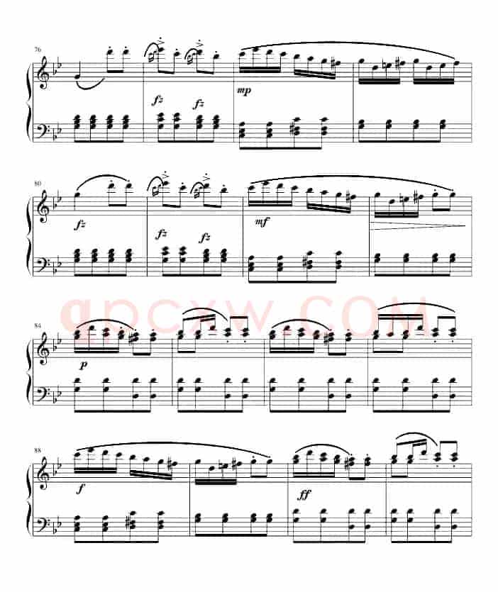 吉普赛回旋曲（全国钢琴演奏（业余）考级第六级曲目）