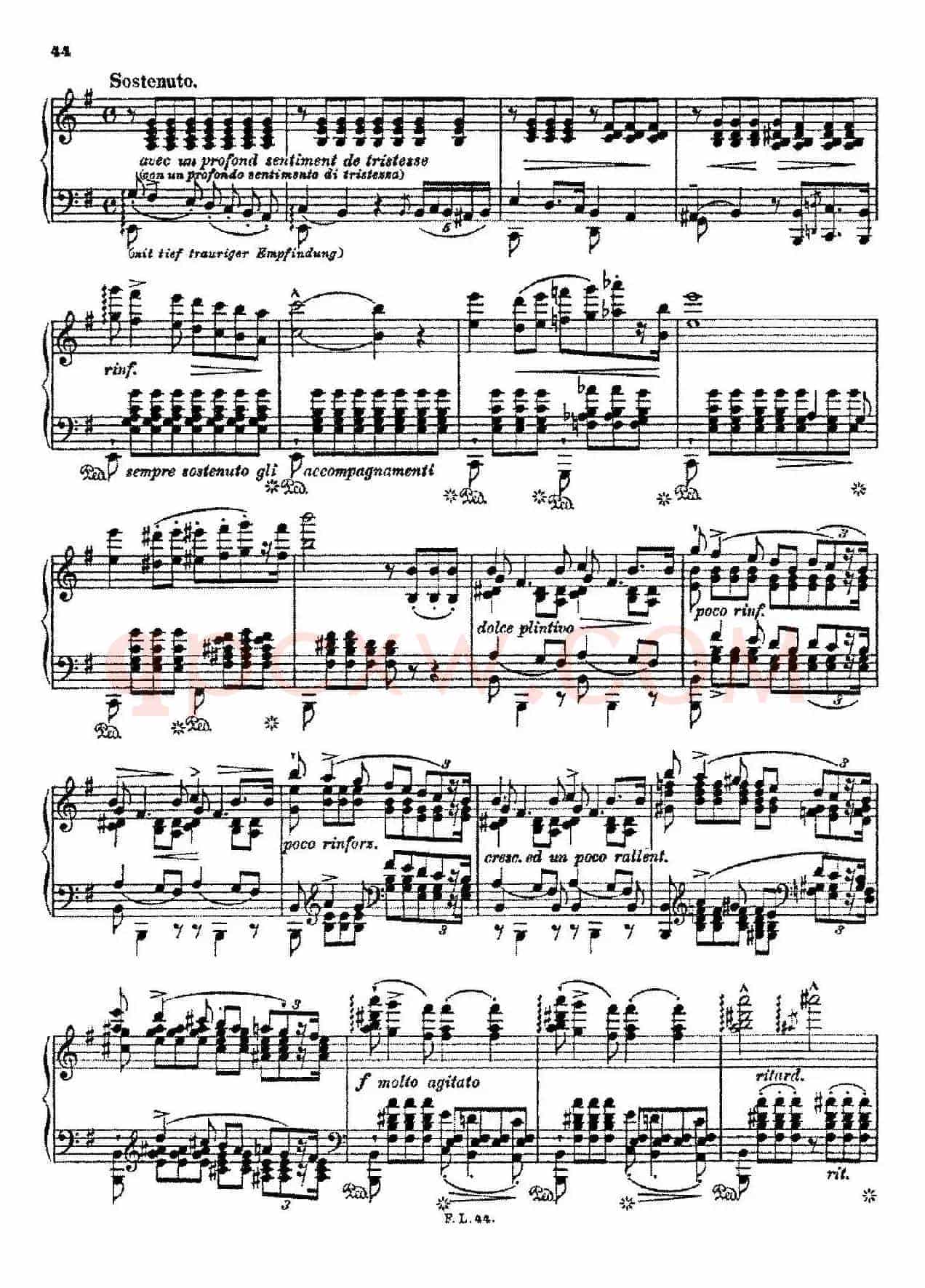 Album d'un Voyageur S.156(旅行者札记·第一册)(印象与诗篇·4. 日内瓦的钟声 Les cloches de G*****)