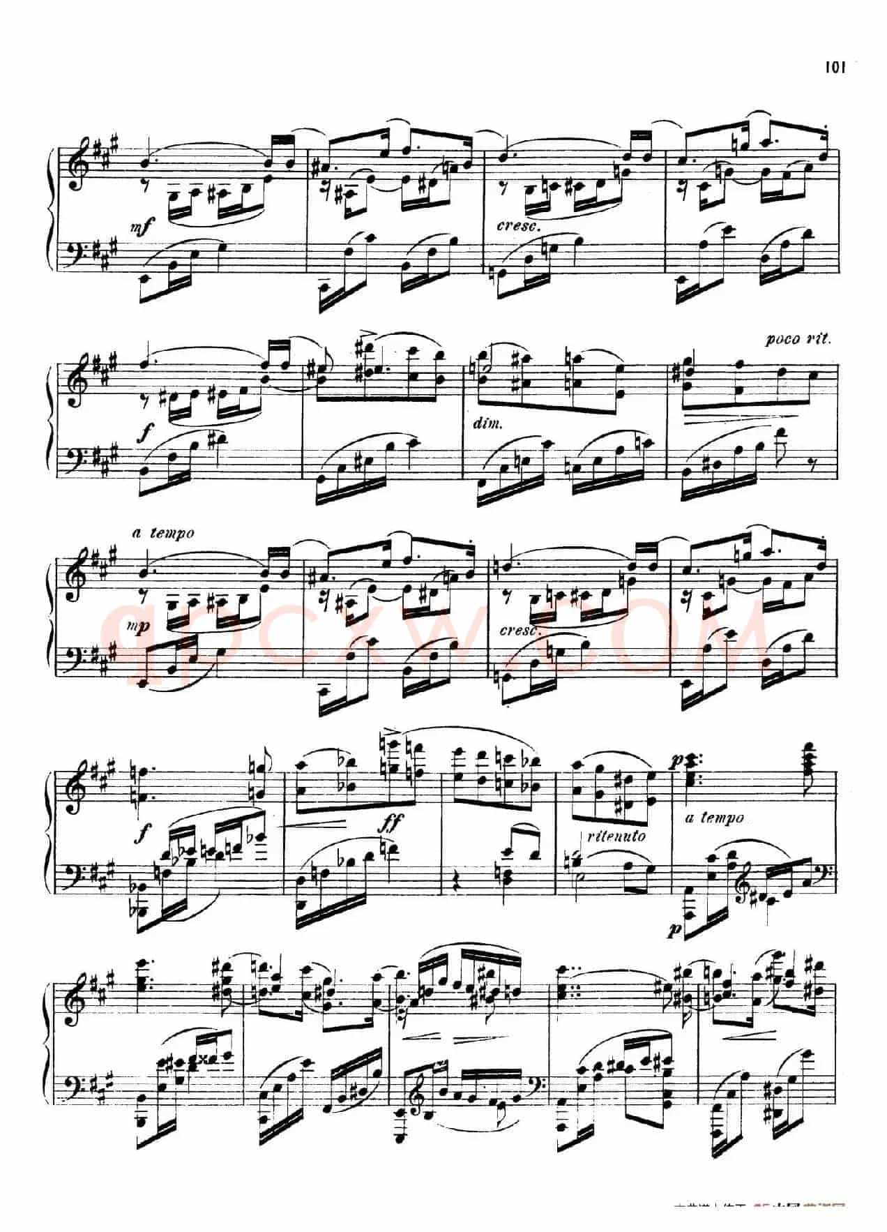 24 Characteristic Pieces Op.36(24首性格小品·19)