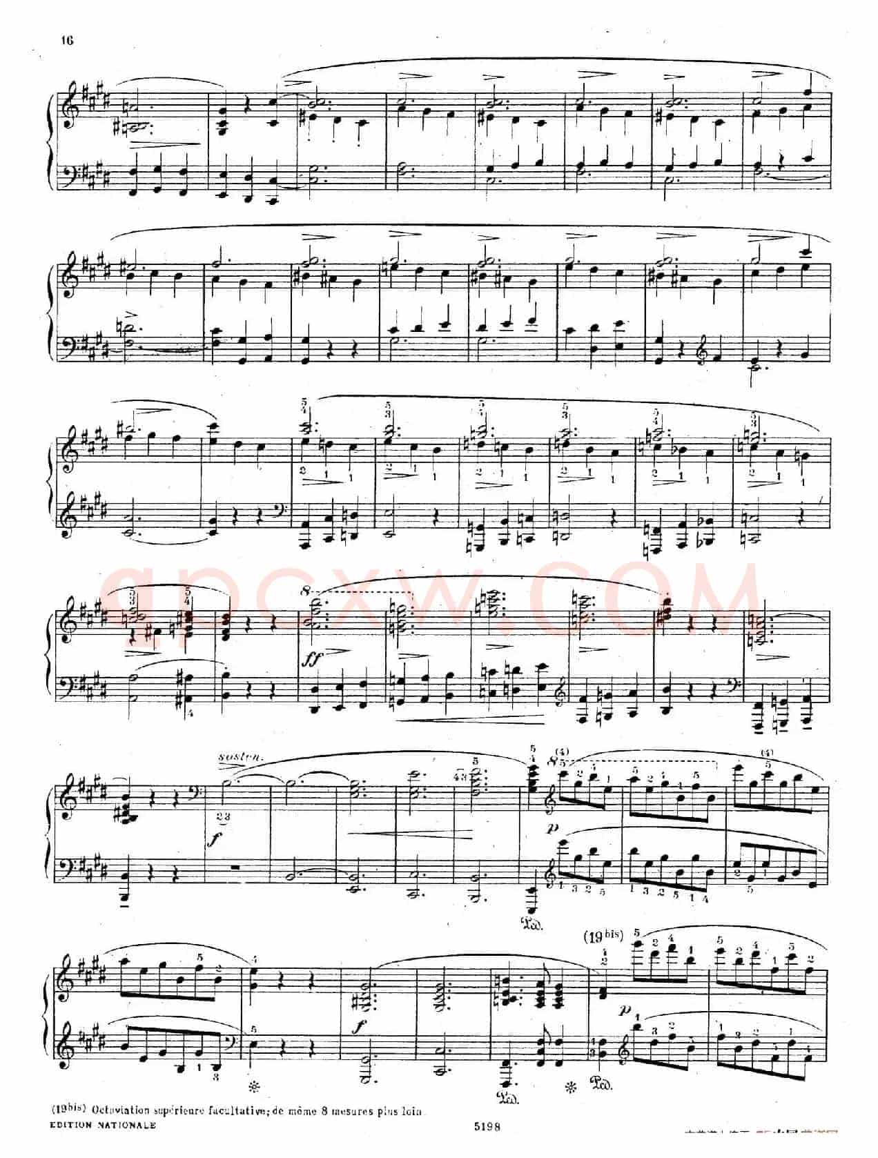 Scherzo no.3 in c-Sharp Minor Op.39(升c小调第三谐谑曲)
