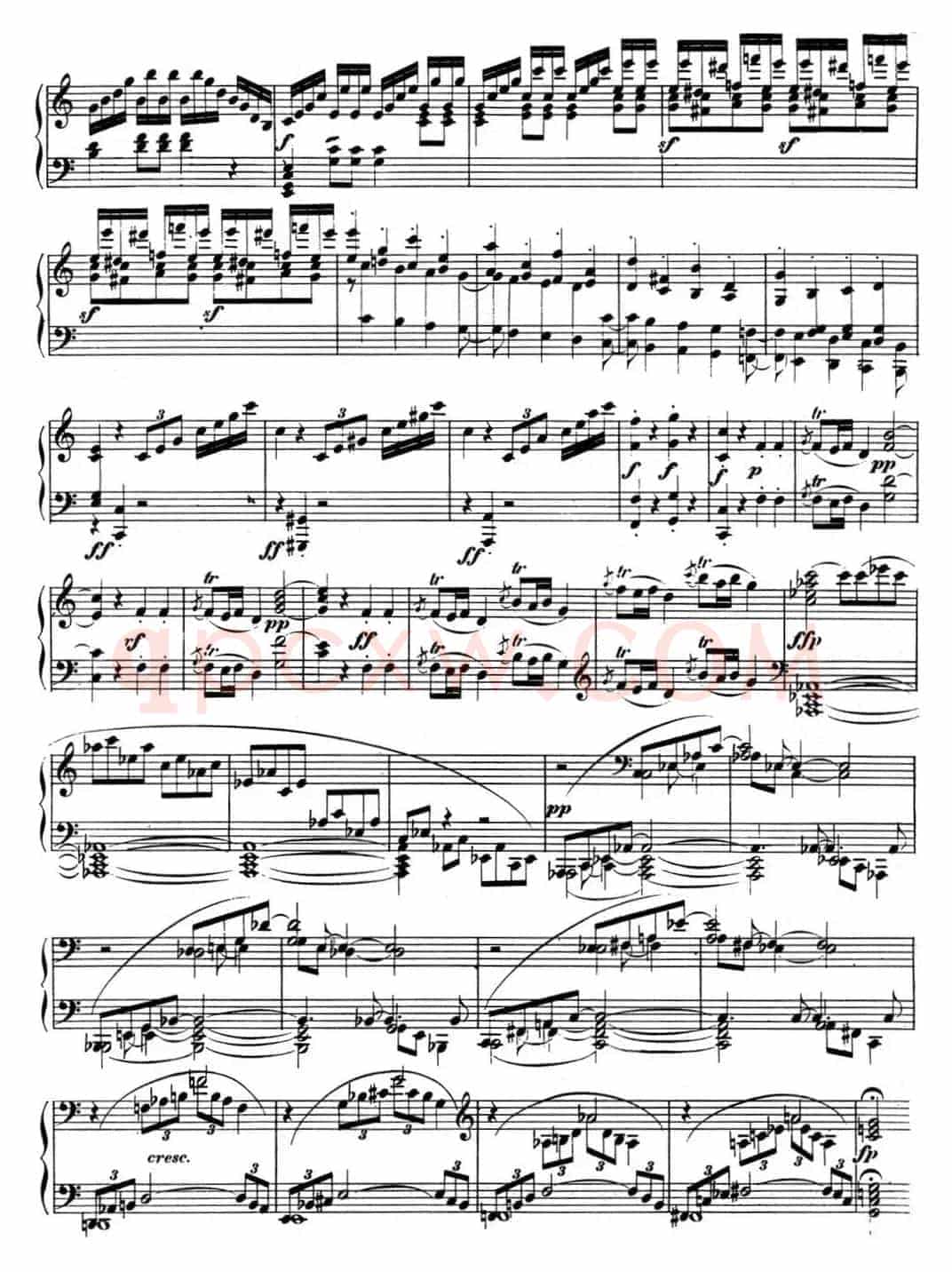 贝多芬钢琴奏鸣曲03 C大调 Op.2 No.3 C major